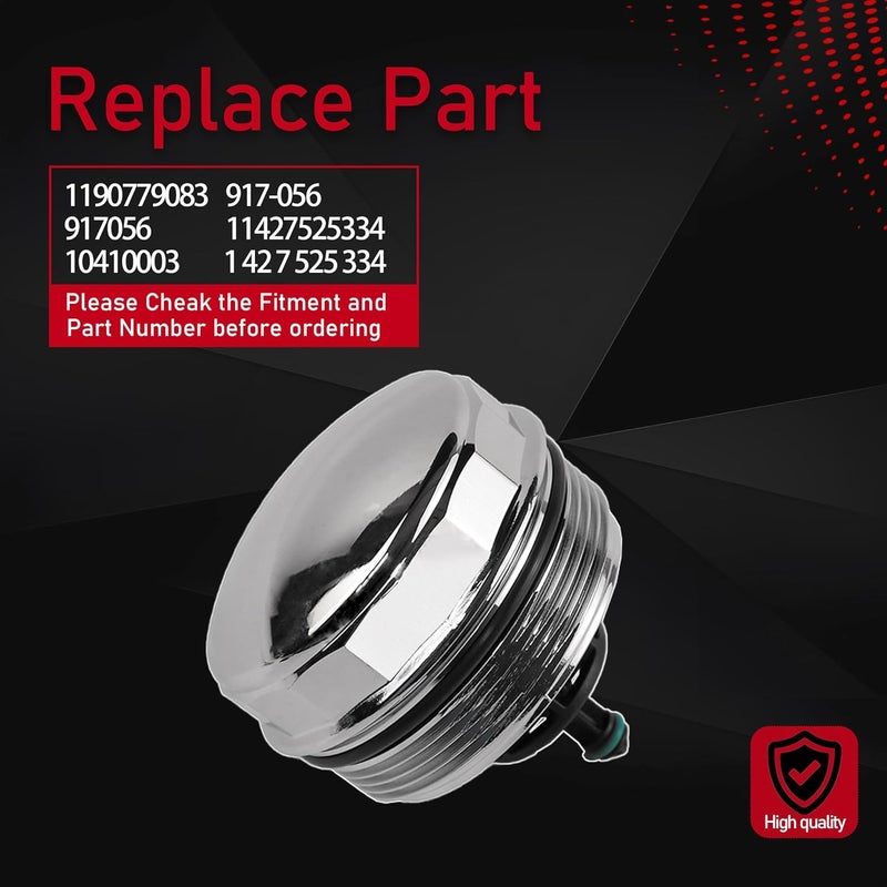 Motarithl Upgrade Aluminium Oil Filter Housing Cover Cap Compatible With 2006-2018 BMW 128 228 328 330 335 428 435 525 530 535 640 740 X1 X3 X4 X5 X6 740 N52 N20 N54 N55 Replaces 11427525334 917-056 - Image 2